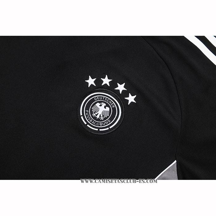 Chandal del Alemania 25-26 Manga Corta Negro - Pantalon Corto